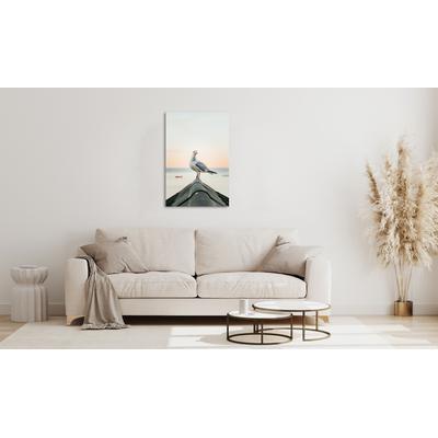 Acrylglasbild QUEENCE "Easy", grau (farbe bild(er): grau), B:60cm H:40cm, Bilder, Fine Art-Print in Galeriequalität Image