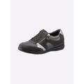 Sneaker CASUAL LOOKS, Damen, Gr. 37, grau, Glattleder, Veloursleder, sportlich, Schuhe