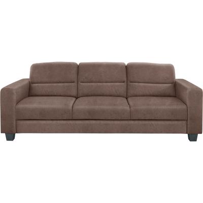 3-Sitzer TRENDMANUFAKTUR "Chamber mit hohem Sitzkomfort", braun, B:232cm H:85cm T:92cm, Sofas, in zeitloser Optik, Kopfstützen optional bestellbar Image