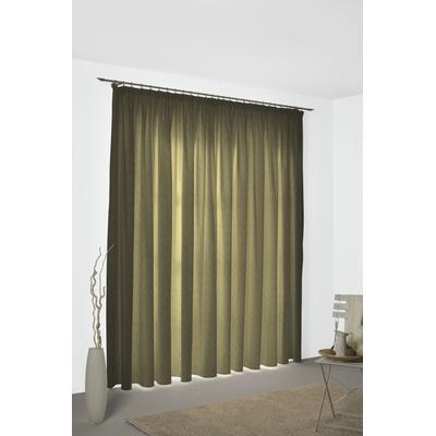 Vorhang WIRTH "Torbole" Gr. 1, grün (moosgrün), B:132cm H:145cm, Jacquard, Baumwolle, Polyester, Gardinen Image