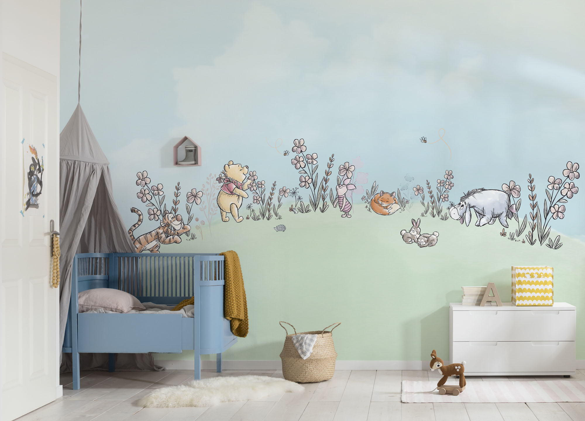 Fototapete KOMAR, bunt, Rollen:, Vlies, Tapeten, Kinderzimmer