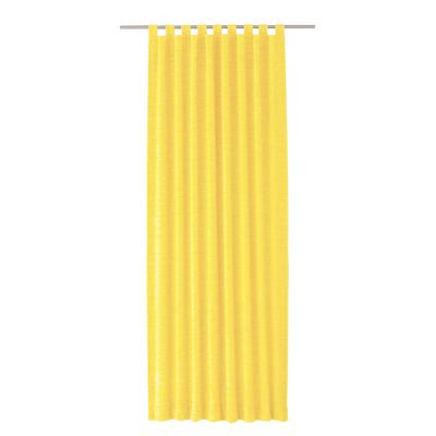 Vorhang WIRTH "Trondheim 234 g/m²" Gr. 2, gelb, B:132cm H:160cm, Chenille, Polyacryl, Gardinen Image