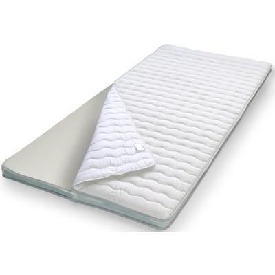 Topper STENDEBACH "Softtop Silver+ Viscoschaum", weiß, B:100cm H:8cm L:200cm, Viscoschaum, Topper Image
