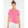 Poloshirt "Poloshirt", Damen, Gr. 50, pink, 95% Baumwolle, 5% Elasthan, B.C. BEST CONNECTIONS BY HEINE, unifarben, Kurzarm, Shirts
