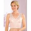 Lang-BH MMTC, Damen, Gr. 95, Cup D, beige (elfenbein), 55% Polyamid, 20% Elasthan, 15% Baumwolle, 10% Polyester, BHs