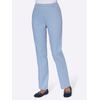 Schlupfjeans CASUAL LOOKS, Damen, Gr. 44, Normalgrößen, blau (bleu), 96% Baumwolle, 4% Elasthan, unifarben, lang, Jeans