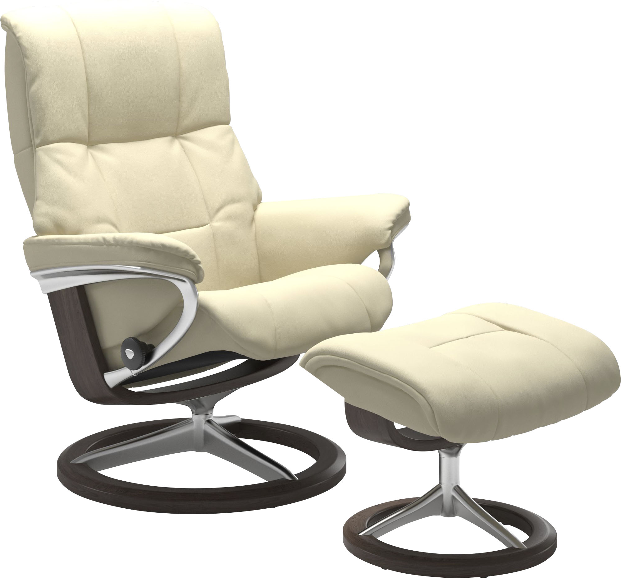 Relaxsessel STRESSLESS "Mayfair", beige (vanilla paloma), B:79cm H:102cm T:44cm, Leder BATICK: BATICK ist ein leicht korrigiertes, durchgefärbtes und genarbtes Möbelleder, bei dem die meisten Unebenheiten und Spuren in der Regel entfernt... Image