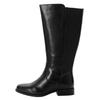 Weitschaftstiefel SHEEGO, Damen, Gr. 44, schwarz, Leder, Schuhe