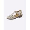 Sandalette CASUAL LOOKS, Damen, Gr. 41, gelb (vanille), Glattleder, sportlich, Schuhe