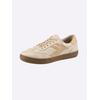 Sneaker ANDREA CONTI, Damen, Gr. 42, creme, camel, Leder, Rindsleder, Glattleder, modisch, Schuhe