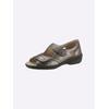 Sandale, Damen, Gr. 6,5, braun (bronzefarben), Glattleder, HALLUX SOFT BY GOLDKRONE, sportlich, Schuhe