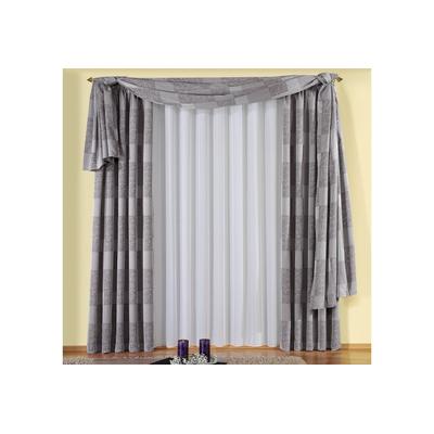 Vorhang WIRTH "Jenny" Gr. 3, grau (anthrazit), B:135cm H:225cm, Polyester, Gardinen Image