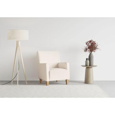 Sessel SIT & MORE "Bosse", beige (creme), B:74cm H:93cm T:81cm, Sessel, Einzelsessel, mit Federkern Image
