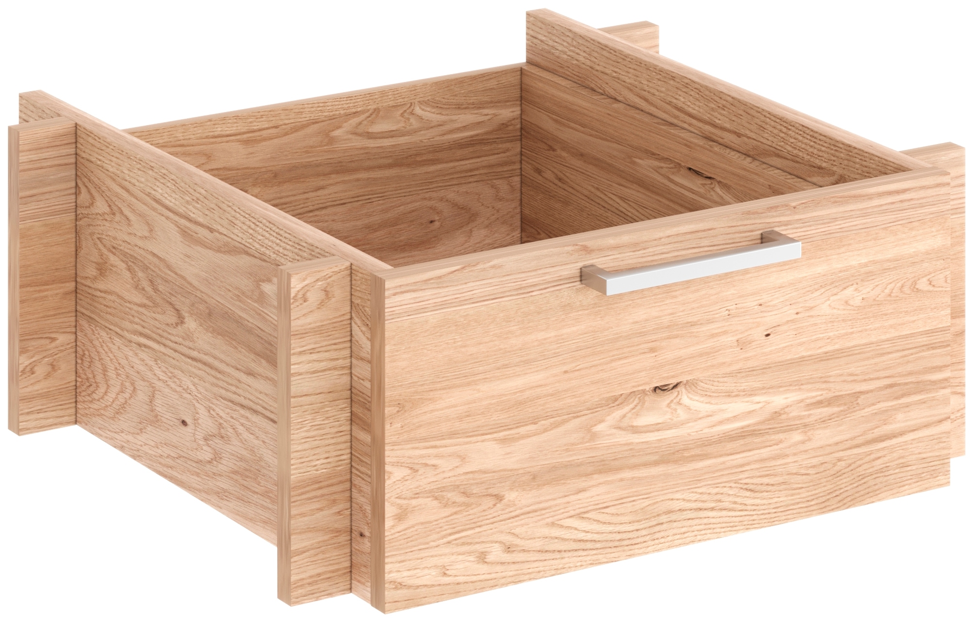 Schubladeneinsatz HOME AFFAIRE "Ambroise", braun (wildeiche), B:48cm, Schubladeneinsätze