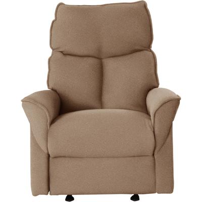 Relaxsessel LA-Z-BOY, braun (pale braun gdu 4), B:82cm H:103cm T:92cm, Microfaser GDU (100% Polyester), Sessel, inkl. Rücken- und Fußverstellung mit Trafo, Akku oder manuell Image