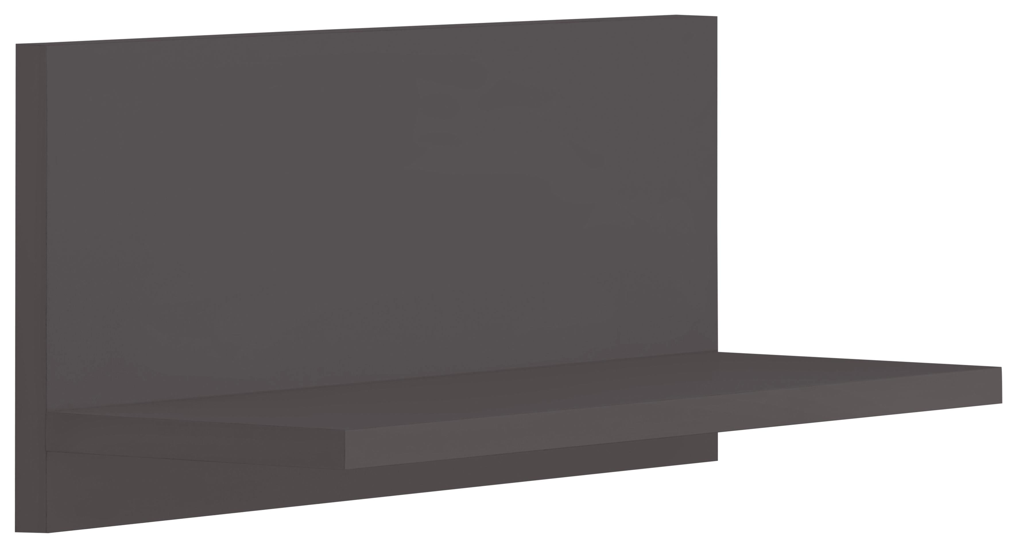 Wandboard WIHO KÜCHEN "Flexi2", grau (front und korpus: anthrazit), B:50cm, Regale, Wandboard, Breite 50 cm