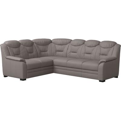 Ecksofa COTTA "Marcus L-Form", beige (sand), B:263cm H:99cm T:211cm, 64% Polyurethan, 25% Polyester, 11% Baumwolle, Sofas, wahlweise mit Bettfunktion & Stauraum Image