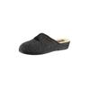 Pantoffel FISCHER, Damen, Gr. 41, grau (anthrazit), Textil, Schuhe