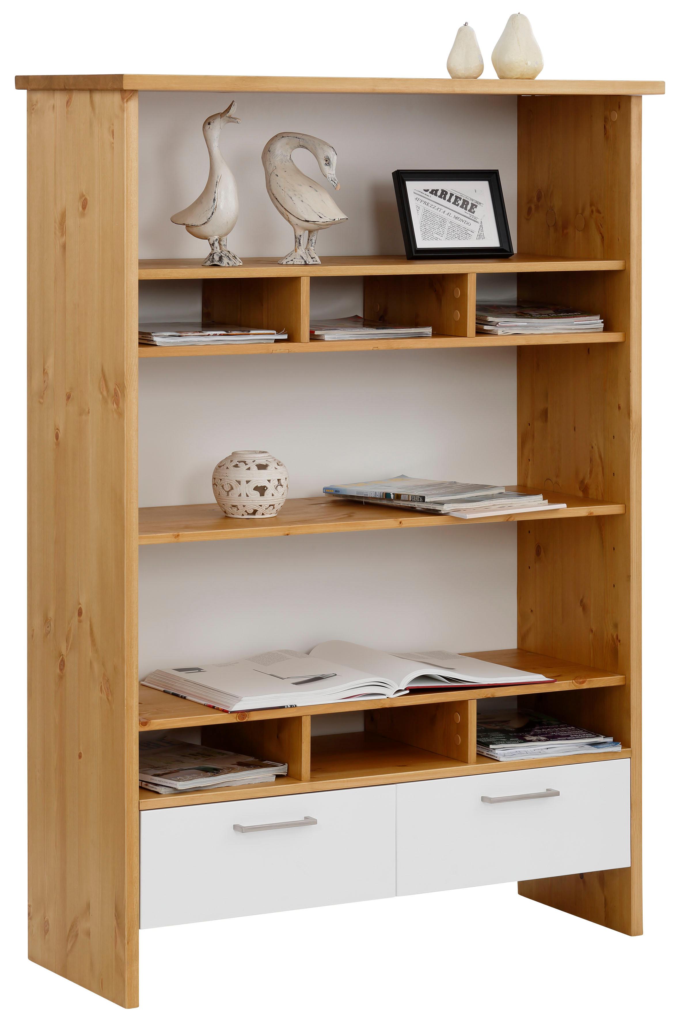 Highboard HOME AFFAIRE "Ixo", gelb (weiß, honigfarben), B:101cm H:146cm T:39cm, Sideboards, Stauraumschrank, Breite 101 cm, aus massiver Kiefer, FSC Image