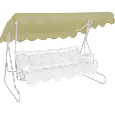 Hollywoodschaukelersatzdach "TOPSELLER", beige, B:210cm T:145cm, Polyester, ANGERER FREIZEITMÖBEL, Sonnensegel, (B/T): ca. 210x145 cm Image