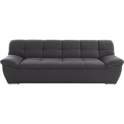 3-Sitzer DOMO COLLECTION "Lagoa, moderne Sitzheftung, bequem und komfortabel", grau (anthrazit), B:232cm H:76cm T:96cm, Sofas, frei im Raum stellbar, in großer Farbauswahl Image