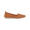 Slipper ANDREA CONTI, Damen, Gr. 42, braun (cognac), Glattleder, Leder, modisch, Schuhe