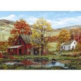 Jigsaw Puzzle Fred Swan 1000PC 24X30 Friends In Autumn screenshot. Games & Puzzles directory of Toys.