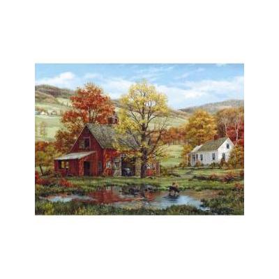 Jigsaw Puzzle Fred Swan 1000PC 24X30 Friends In Autumn