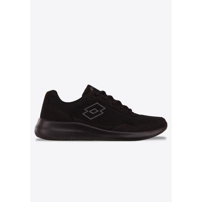 Sneaker LOTTO, Gr. 50, schwarz (schwarz, grau), Textil, Synthetik, sportlich, Schuhe, - besonders leicht & bequem Image