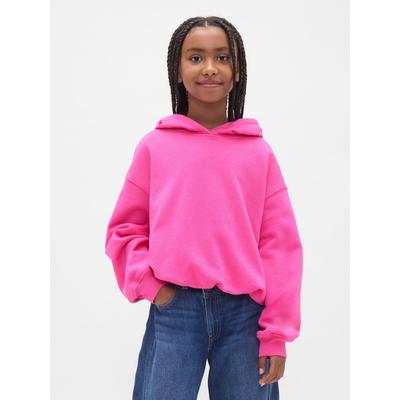 Gap Pink Oversized Vintage Soft Bubble Hoodie (4-13yrs)