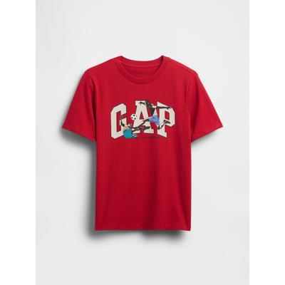 Gap Red Logo Graphic T-Shirt (4-13yrs)