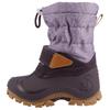 Snowboots LURCHI "Finn", Kinder, Gr. 29, lila (lila, flieder), Synthetik, Textil, sportlich, Schuhe, Winterboots mit Schurwolle, Größenschablone zum Download