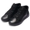 Sneakerboots ARA "ROM", Damen, Gr. 4,5 (37,5), schwarz, Glattleder, Veloursleder, unifarben, casual, Schuhe, High Top Sneaker, Schnürboots in bequemer Schuhweite G (= weit)