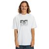 T-Shirt DC SHOES "DC Star Reflective", Herren, Gr. L, weiß, 75% Baumwolle, 25% Baumwolle, Kurzarm, Shirts
