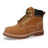 Schnürboots DOCKERS BY GERLI, Herren, Gr. 49, braun (camelfarben), klassisch, Schuhe, Winterboots, Workerboots mit Profilsohle
