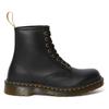 Schnürboots DR. MARTENS "1460 Vegan 8 Eye Boot", Damen, Gr. 37, schwarz, Lederimitat, klassisch, Schuhe, Boots, Winterboots, Schnürboots mit Anziehlasche