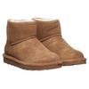 Winterboots BEARPAW "Alyssa", Damen, Gr. 37, braun (camelfarben), klassisch, Schuhe, Schlupfstiefel mit wasserabweisender NeverWet Imprägnierung