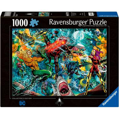Puzzle RAVENSBURGER "DC Comics, Justice League - Aqueman", bunt, Puzzles, KinderB:70cm H:50cm, Motiv, Made in Germany, B:70cm H:50cm