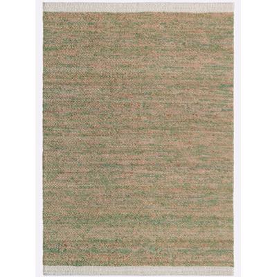Teppich HEINE HOME Gr. 4, grün (grün, meliert), H:5mm, Baumwolle, Jute, Schurwolle, Wolle, Polyester, Kunstfaser, Polyacryl, Kunstfaser, Viskose, Teppiche Image
