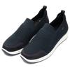 Slip-On Sneaker ARA "LISSABON", Damen, Gr. 8 (42), blau (dunkelblau), Textil, Microfaser, unifarben, casual, Schuhe, Slipper, Sneaker in Komfortweite G (= weit)