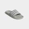 Badesandale ADIDAS ORIGINALS "ADILETTE", Gr. 46, grau two, crystal weiß, grau two, Textil, sportlich, Schuhe