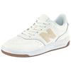 Sneaker NEW BALANCE "BB80", Gr. 38, sea salt, calcium, Leder, Textil, mehrfarbig, sportlich, Schuhe Skaterschuh Sneaker low, von dem New Balance 550 inspiriert