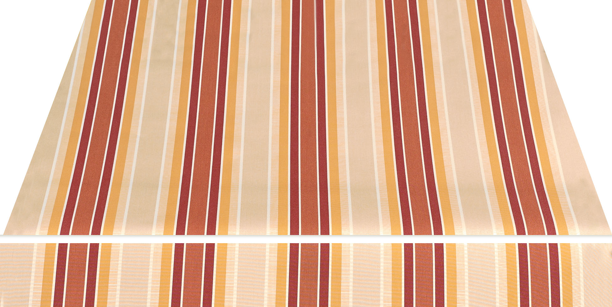 Gelenkarmmarkise SPETTMANN "STAR FIX", bunt (rot, beige, gelb), B:300cm, Polyacryl, Markisen, 300 cm Breite, 200 cm Ausfall, Volant gewellt