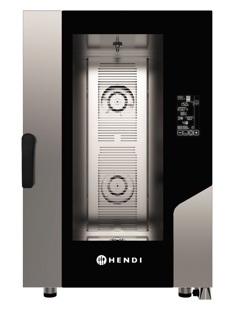 Konvektionsdampfbackofen Kontakt 11 x GN 1/1, HENDI, 400V/15400W, 730x849x(H)1130mm Image