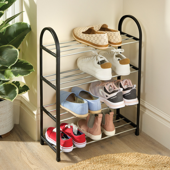 Schuhregal mit 4 Etagen für 8 Paar Schuhe Clarsen Image