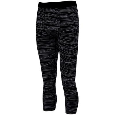 Augusta Sportswear 2619 Youth Hyperform Compression Calf Length Tight in black size Medium | Polyester/Spandex Blend