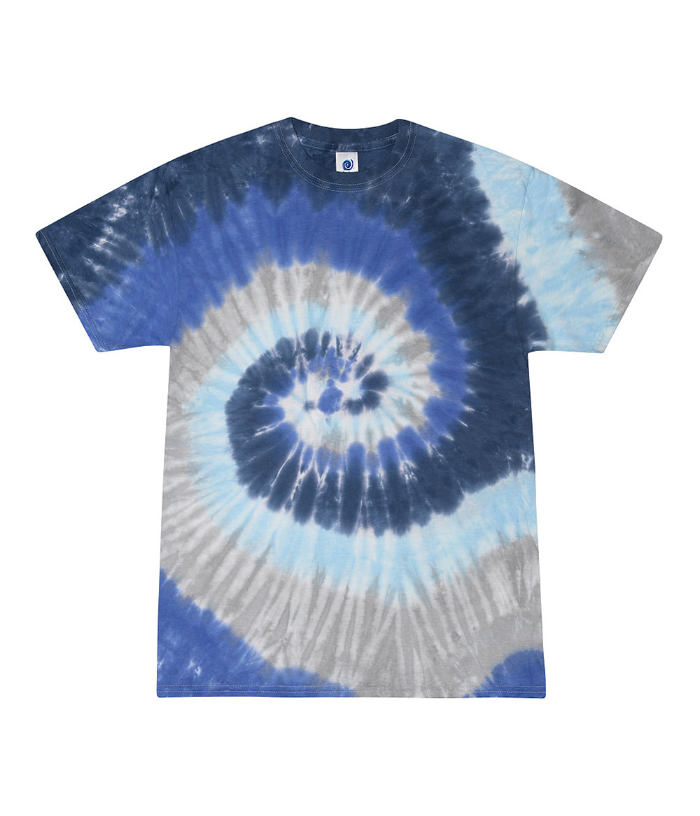 Tie-Dye CD100Y Youth Tie Dye Top in Moonbeam size Small | Cotton