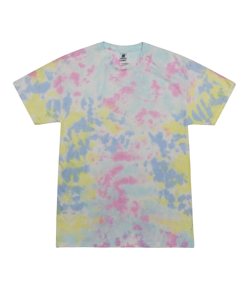 Tie-Dye CD100Y Youth Tie Dye Top in Dharma size Large | Cotton
