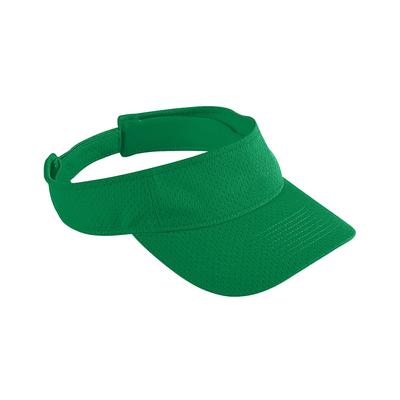 Augusta Sportswear 6228 Youth Athletic Mesh Visor in Kelly | Polyester