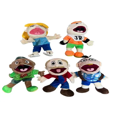 Jeffy Hand Puppet Toy Jeffys Zombie Boy Puppet Brinquedo Kawaii Stuffed Animal Jeffy Puppet Family Real Sml Doll Birthday Gift